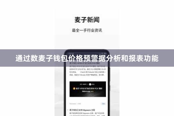 通过数麦子钱包价格预警据分析和报表功能